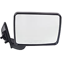 DG11R Passenger Side Mirror, Manual Adjust, Manual Folding, Non-Heated, Paintable, Without Signal Light, Without memory, Without Puddle Light, Without Auto-Dimming, Without Blind Spot Feature