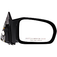 Passenger Side Mirror, Power, Non-Heated, Non-Folding, Paintable, No Signal Light, No Memory, No Puddle Light, No Auto-Dimming, No Blind Spot Feature