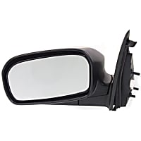 HD37EL Driver Side Mirror, Power, Manual Folding, Non-Heated, Paintable, Without Signal Light, Without memory, Without Puddle Light, Without Auto-Dimming, Without Blind Spot Feature, 4 Door Sedan