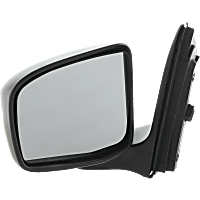 Driver Side Mirror, Power, Manual Folding, Non-Heated, Paintable, Without Signal Light, Without memory, Without Puddle Light, Without Auto-Dimming, Without Blind Spot Feature