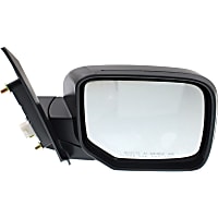 Passenger Side Mirror, Power, Manual Folding, Non-Heated, Paintable, Without Signal Light, Without memory, Without Puddle Light, Without Auto-Dimming, Without Blind Spot Feature
