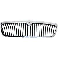 L070104 Grille Assembly, Chrome Shell and Painted Black Insert