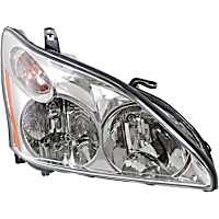 Passenger Side Headlight, with Bulb, Halogen, Base Model, USA Built Vehicle, CAPA CERTIFIED