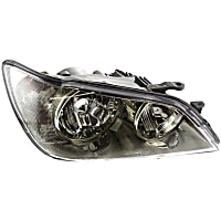 Passenger Side Headlight, with Bulb, HID/Xenon, without HID Bulb and Ballast