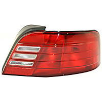 Passenger Side Halogen Tail Light, With bulb(s), OE Replacement