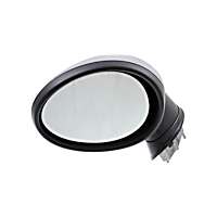 Driver Side Mirror, Power Adjust, Heated, Power Folding, Paintable, No Signal Light, No Memory, No Puddle Light, No Auto-Dimming, No Blind Spot Feature