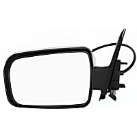 Driver Side Mirror, Power, Manual Folding, Non-Heated, Textured Black, Without Signal Light, Without memory, Without Puddle Light, Without Auto-Dimming, Without Blind Spot Feature