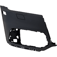 Front, Passenger Side Primed Bumper Cover, 4 Cyl., 2.0L Engine, Without Parking Aid Sensor Holes, CAPA CERTIFIED
