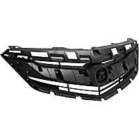 RA07010002Q Grille Assembly, Textured Black Shell and Insert, CAPA CERTIFIED