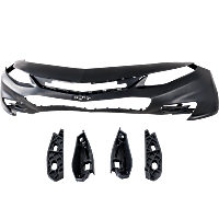 Front Primed Bumper Cover, For Models Without Adaptive Cruise Control CAPA Certified