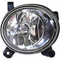 Front, Passenger Side Fog Light, With Bulb(s), Halogen, CAPA CERTIFIED