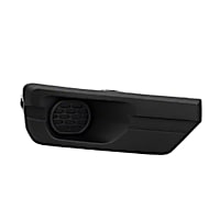 Front, Passenger Side Fog Light Cover, Textured Black