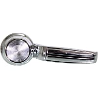 REPC462502 Front, Driver or Passenger Side Interior Door Handle, Chrome, Without Door Lock Hole