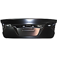 Trunk Lid - Primed, Without Spoiler Holes and Keyhole Provision, Sedan