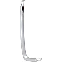 Passenger Side Grille Trim, Center, Chrome