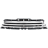 Grille, Textured Black, 4 Cyl., 1.6L Engine, CAPA CERTIFIED