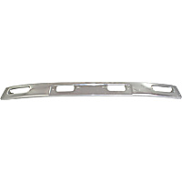 Front, Center Bumper, Chrome