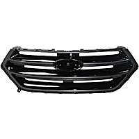 Grille Assembly, Textured Black, CAPA CERTIFIED