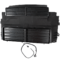 Active Grille Shutter, With Actuator and Motor