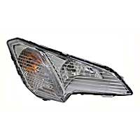Front, Passenger Side Turn Signal Light, With bulb(s),, CAPA Certified
