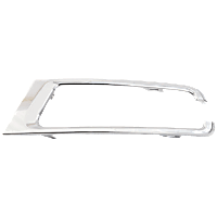 Driver Side, Headlight Bezel, Chrome