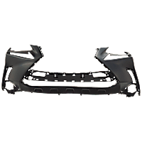 Front Primed Bumper Cover, Base Model, Without Headlamp Washer, CAPA CERTIFIED