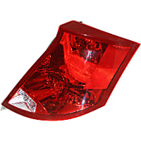 S730131 Passenger Side Tail Light, With bulb(s), Halogen, Clear and Red Lens