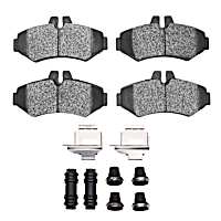 2214-0928-01 Rear Semi-Metallic Brake Pad Set