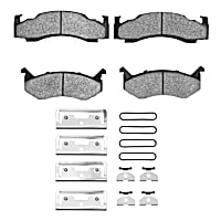 2551-0123-01 Front OE Replacement Brake Pad Set