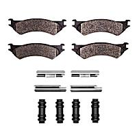 2551-0802-01 Rear OE Replacement Brake Pad Set