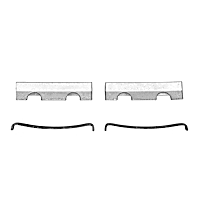 HK1-47046 Brake Hardware Kit - Direct Fit, Kit