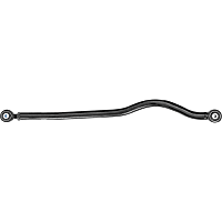 RS62128 Track Bar - Black, Polyurethane, Direct Fit, Sold Individually