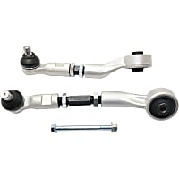 Front, Driver or Passenger Side, Upper, Frontward and Rearward Control Arm, with Ball Joint Assembly
