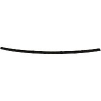Rear Bumper Trim, Textured Black