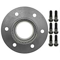 4945R Front, Driver or Passenger Side Wheel Hub, 6 Lugs, Without Bearing, Sensor Not Included,, R-Line Series