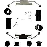 H18250A R-Line Series Brake Hardware Kit - Direct Fit, Kit