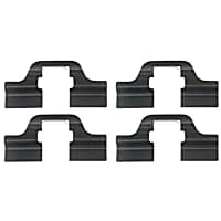 H5481 Direct Fit Disc Brake Anti-Rattle Clip, Set of 4