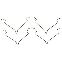 H6003 R-Line Series Brake Hardware Kit - Direct Fit, Kit