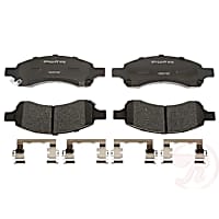 MGD1169ACH Premium R-Line Series Ceramic Brake Pads With Layered Shims and Hardware