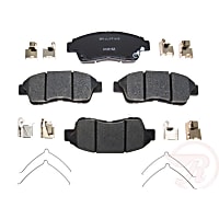 MGD562CH Premium R-Line Series Ceramic Brake Pads With Layered Shims and Hardware