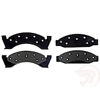 MGD90M Premium R-Line Series Semi-Metallic Brake Pads With Layered Shims