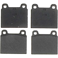 PGD45 Professional Grade Element3 Brake Pads With Application Specific Friction Formulas
