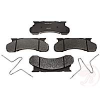 SP120TRH Premium Truck and Medium Duty Specialty Series Brake Pads For Superior Performance