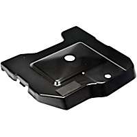 00084 Battery Tray - Black, Steel With Rubber Insert, Direct Fit, Kit