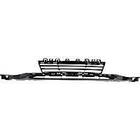 Front, Center Bumper Grille, Textured Black