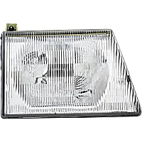 1590237 Passenger Side Halogen Headlight, With bulb(s), OE Replacement