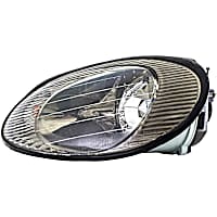 1590276 Driver Side Halogen Headlight, With bulb(s), OE Replacement