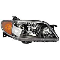 1592082 Passenger Side Halogen Headlight, With bulb(s), OE Replacement
