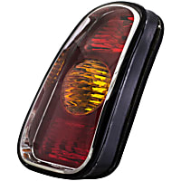 1611421 Passenger Side Halogen Tail Light, Without bulb(s)