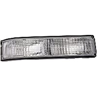 1630008 Front, Driver Side Turn Signal Light, Without bulb(s)
